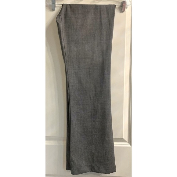 Hugo Boss Wool Blend Slacks Pants 8 Black Business Casual Workwear Career Job - Picture 5 of 11